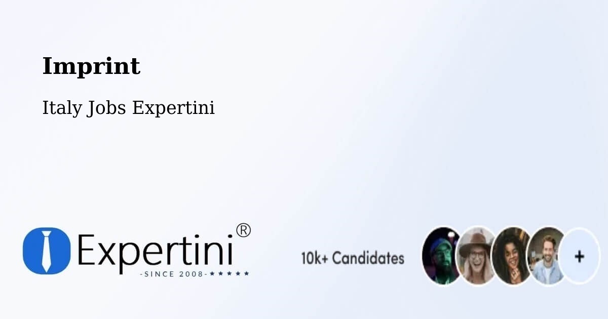 Imprint – Colli Del Tronto - Italy Jobs Expertini